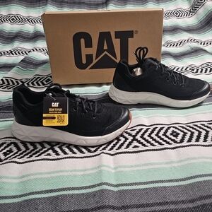 Caterpillar Unisex ProRush Speed FX Shoe Shoes Black/White Women's 5 Men's 3 NEW